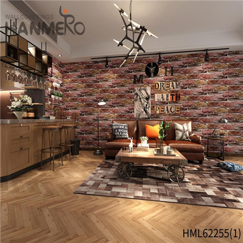 HANMERO Seamless PVC Bamboo Kids Home Wall 0.53*10M at home wallpaper Deep Embossed