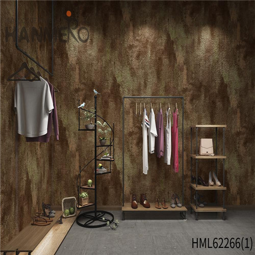 HANMERO paper decoration for wall Seamless Bamboo Deep Embossed Kids Home Wall 0.53*10M PVC