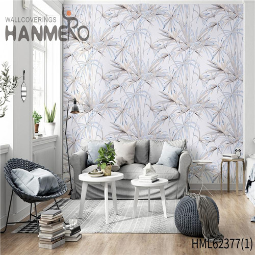 HANMERO Classic Hot Sex Flowers Flocking Non-woven Sofa background 0.53*10M best wallpapers for home walls