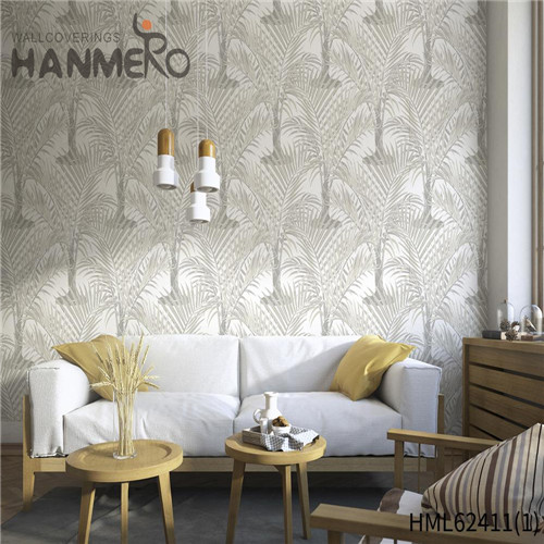 HANMERO house design wallpaper Hot Sex Flowers Flocking Classic Sofa background 0.53*10M Non-woven