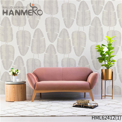 HANMERO wallpaper design home decoration Hot Sex Flowers Flocking Classic Sofa background 0.53*10M Non-woven
