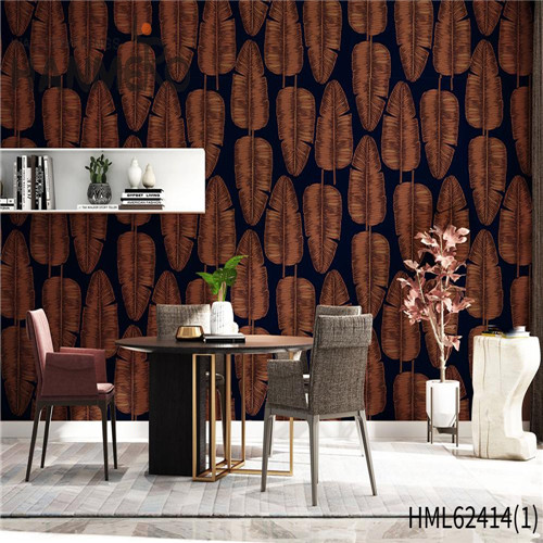 HANMERO wallpaper for home wall price Hot Sex Flowers Flocking Classic Sofa background 0.53*10M Non-woven