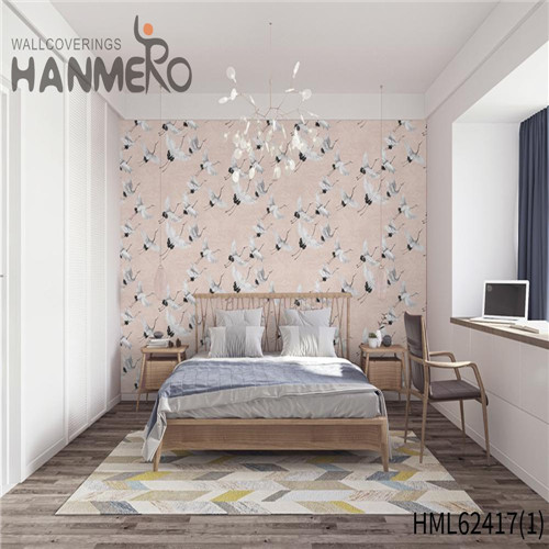 HANMERO wallpaper for walls room Hot Sex Flowers Flocking Classic Sofa background 0.53*10M Non-woven