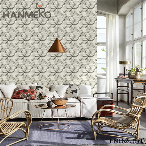 HANMERO PVC Cheap Leather Technology Classic 0.53*10M TV Background wallpaper design for home