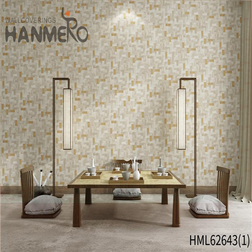 HANMERO TV Background Cheap Leather Technology Classic PVC 0.53*10M shop wallpaper