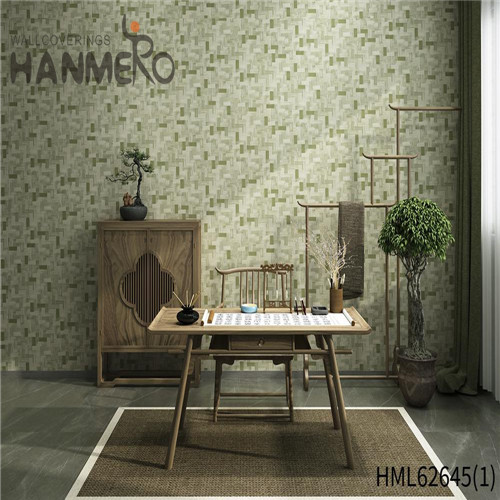 HANMERO PVC Cheap TV Background Technology Classic Leather 0.53*10M room wallpaper design