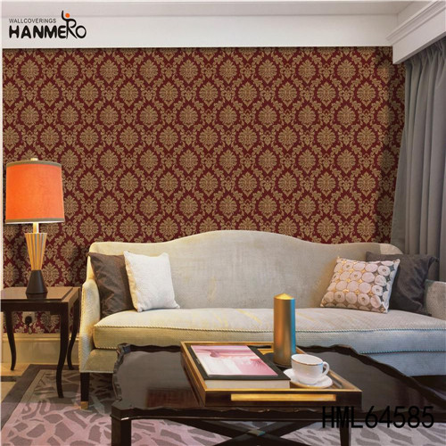 HANMERO colorful wallpaper home 3D Leather Deep Embossed European House 0.53M PVC