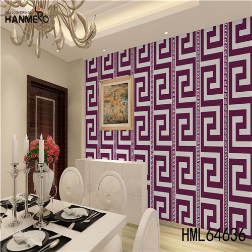 HANMERO PVC SGS.CE Certificate 0.53M Technology European Photo studio Geometric wallpaper designs for walls