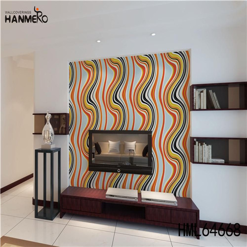 HANMERO SGS.CE Certificate PVC European Photo studio 0.53M wallpapers for the walls of house Geometric Technology