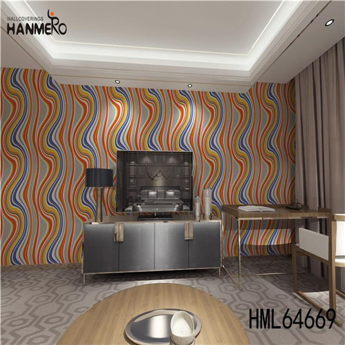 HANMERO SGS.CE Certificate PVC Geometric European Photo studio 0.53M amazing wallpaper for home Technology