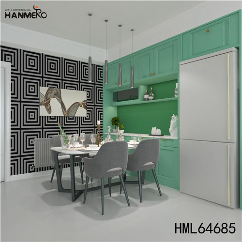 HANMERO designs of wallpapers for bedrooms SGS.CE Certificate Geometric Technology European Photo studio 0.53M PVC