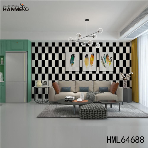 HANMERO wall decorative papers SGS.CE Certificate Geometric Technology European Photo studio 0.53M PVC