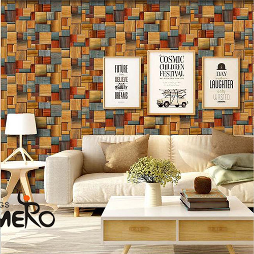 HANMERO wallpaper decor Factory Sell Directly Landscape Flocking Classic Hallways 0.53M PVC