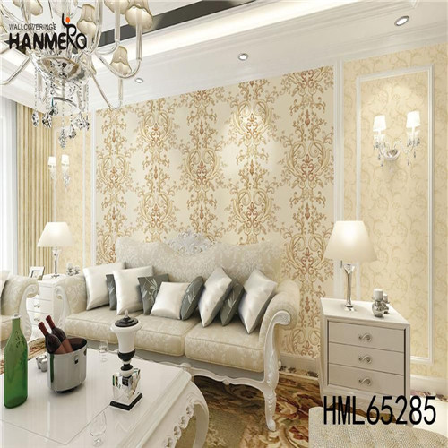 HANMERO home interior wallpaper Decor Flowers Bronzing Modern Bed Room 0.53*10M PVC