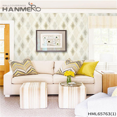 HANMERO Non-woven High Quality Flowers Bronzing 0.53M Living Room European wallpaper in wall