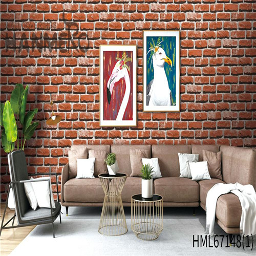 HANMERO PVC Durable Brick Technology Chinese Style Theatres 0.53*10M where to buy wallpaper