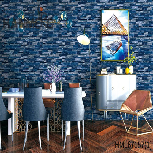 HANMERO PVC Durable country wallpaper Technology Chinese Style Theatres 0.53*10M Brick