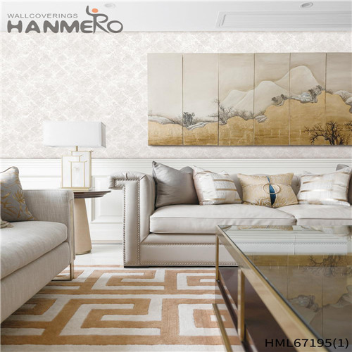 HANMERO Theatres Durable Brick Technology Chinese Style PVC 0.53*10M wallpaper borders for sale