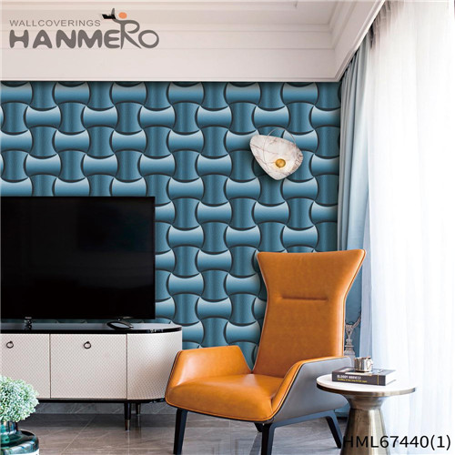 HANMERO wallpaper for bedroom walls Strippable Geometric Technology Classic Saloon 0.53*10M PVC