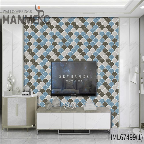 HANMERO PVC Saloon Geometric Technology Classic Strippable 0.53*10M online wallpapers for home