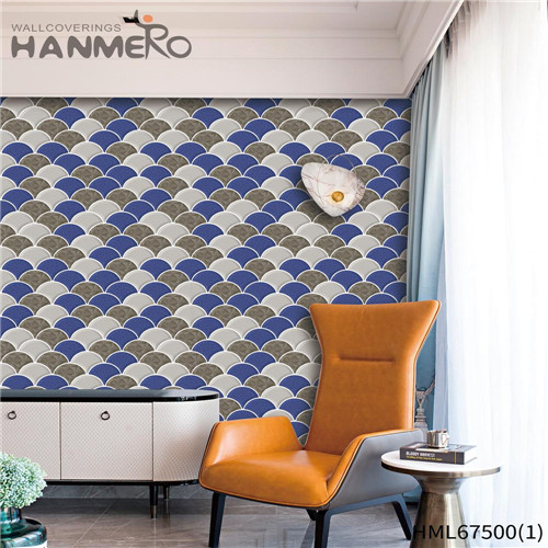HANMERO PVC Strippable Saloon Technology Classic Geometric 0.53*10M designing wallpaper patterns