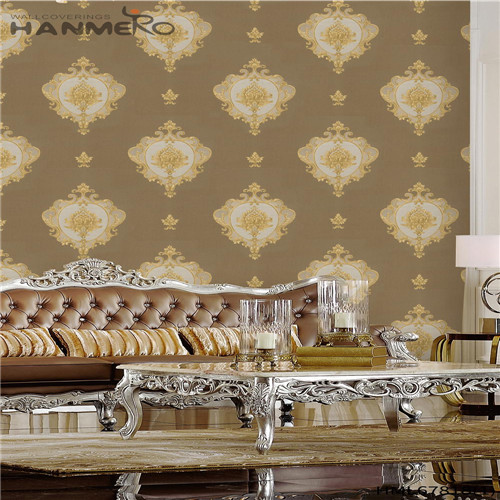 HANMERO PVC Affordable Landscape Deep Embossed Chinese Style wallpaper for home wall 0.53M Household