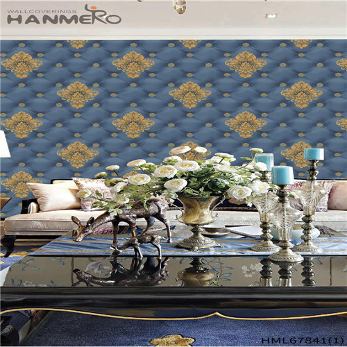 HANMERO PVC Household Landscape Deep Embossed Chinese Style Affordable 0.53M home design wallpaper