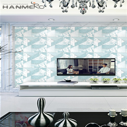 HANMERO Affordable PVC Landscape Deep Embossed 0.53M wallpaper for home design Chinese Style Household
