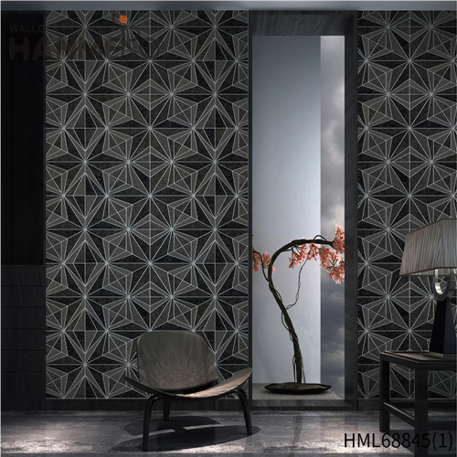 HANMERO PVC 1.06M Geometric Technology Classic Restaurants Durable wallpaper direct