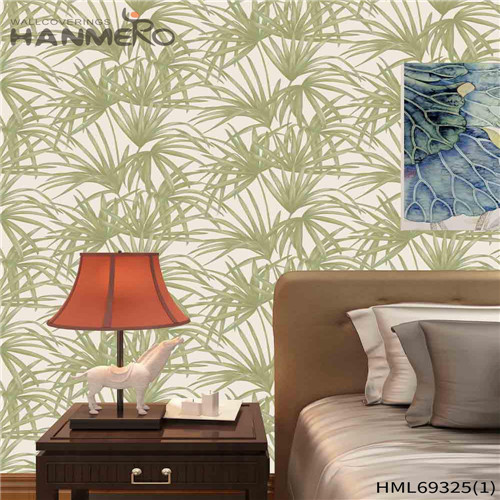 HANMERO PVC Seamless wallpaper on wall Bronzing European Lounge rooms 0.53*10M Flowers