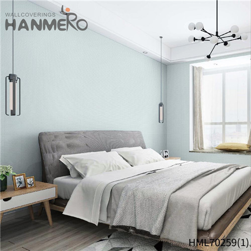 HANMERO Removable Non-woven 0.53*10M buy bedroom wallpaper European Study Room Geometric Deep Embossed
