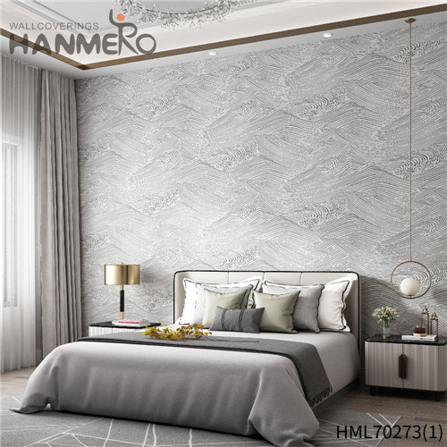HANMERO Non-woven Cheap Geometric Deep Embossed Chinese Style 0.53*10M Cinemas designer home wallpaper