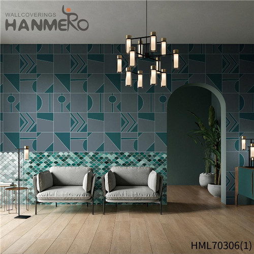 HANMERO Non-woven Simple Landscape Home Modern Deep Embossed 0.53*10M wallpaper shopping online