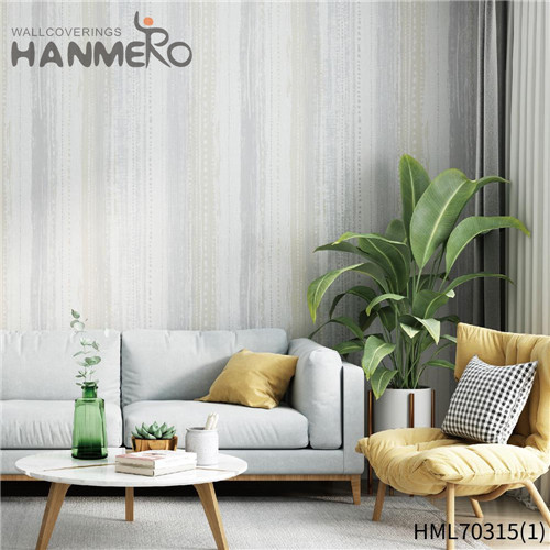 HANMERO Deep Embossed Simple Landscape Non-woven Modern Home 0.53*10M wallpaper pattern for home