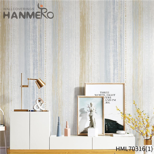 HANMERO Non-woven Deep Embossed Landscape Simple Modern Home 0.53*10M wall decorative papers
