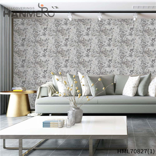 HANMERO PVC Seller 0.53*10M Deep Embossed Classic Household Stone wallpaper for decoration