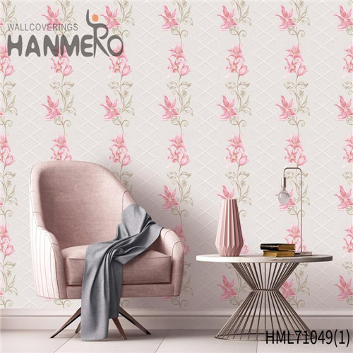 HANMERO European Fancy Geometric Deep Embossed PVC Theatres 0.53*10M price of wallpaper