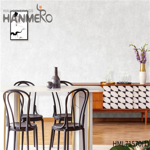 HANMERO PVC Decor Stone wallpaper to buy Modern House 1.06*15.6M Flocking