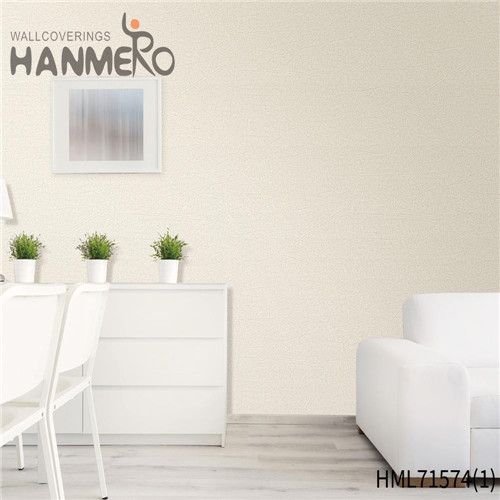 HANMERO PVC Decor Stone Flocking Modern House wallpaper for decorating walls 1.06*15.6M