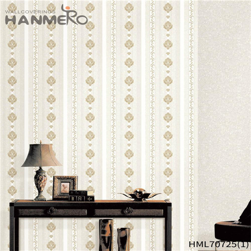 HANMERO PVC Cozy wallpaper house decor Technology Pastoral Hallways 0.53*10M Flowers