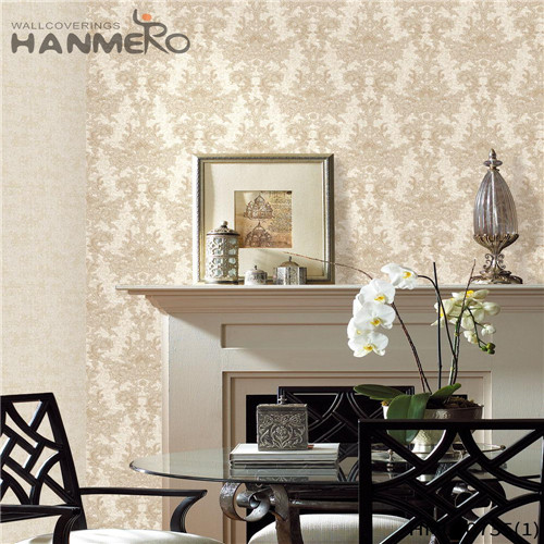 HANMERO PVC Cozy Flowers Technology Pastoral unusual wallpaper for home 0.53*10M Hallways