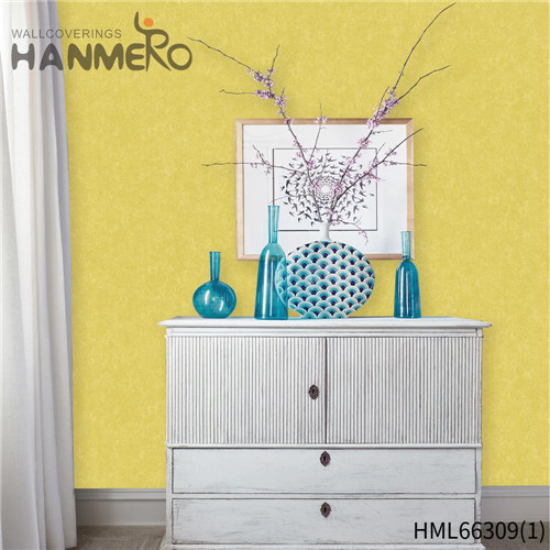 HANMERO Decoration PVC 0.53*10M interior wallpaper design ideas Pastoral Hallways Flowers Bronzing