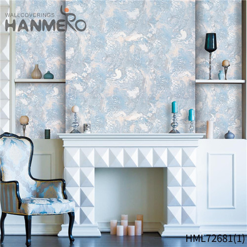 HANMERO PVC The Lasest Geometric unusual wallpaper for home European Hallways 1.06*15.6M Technology