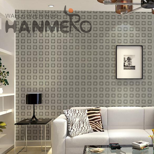 HANMERO PVC Cheap Geometric Technology Modern designer wallpaper home 0.53M Study Room