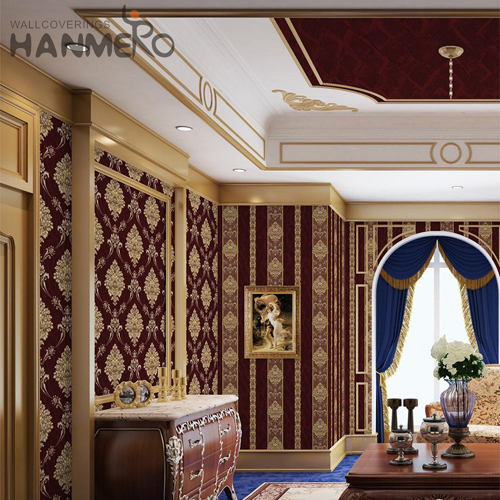 HANMERO PVC high quality wallpapers Geometric Technology Modern House 0.53M Unique
