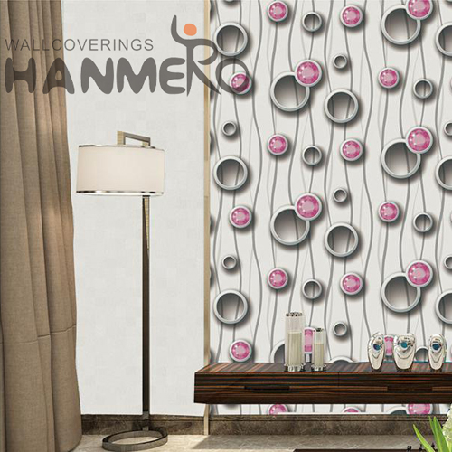 HANMERO House Unique Geometric Technology Modern PVC 0.53M design of wallpaper for wall