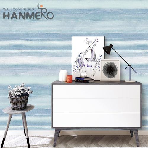 HANMERO 0.53M Unique Geometric Technology Modern Nightclub Non-woven wallpaper manufacturers