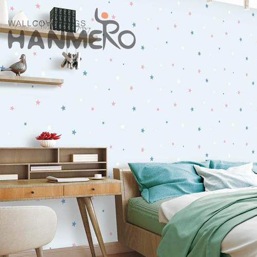 HANMERO Non-woven Unique Geometric Modern Technology Nightclub 0.53M custom home wallpaper