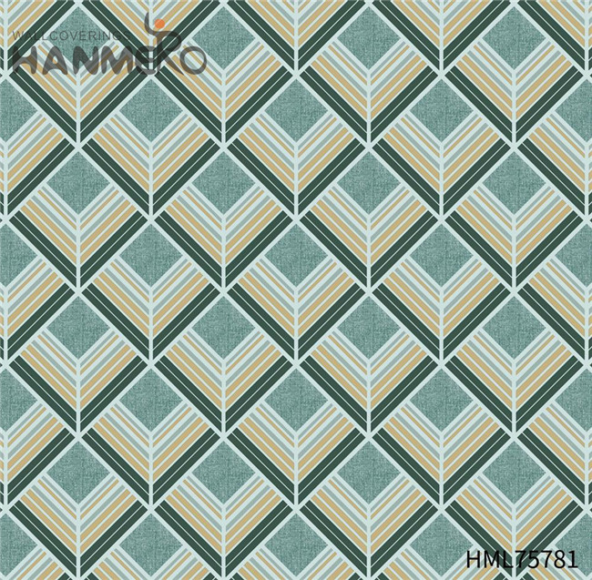 HANMERO PVC Imaginative Technology Geometric Pastoral Kitchen 0.53*10M design wallpaper for walls