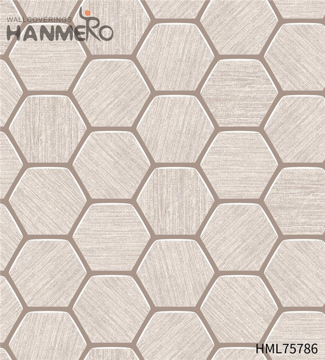 HANMERO Imaginative 0.53*10M modern black and white wallpaper Technology Pastoral Kitchen PVC Geometric